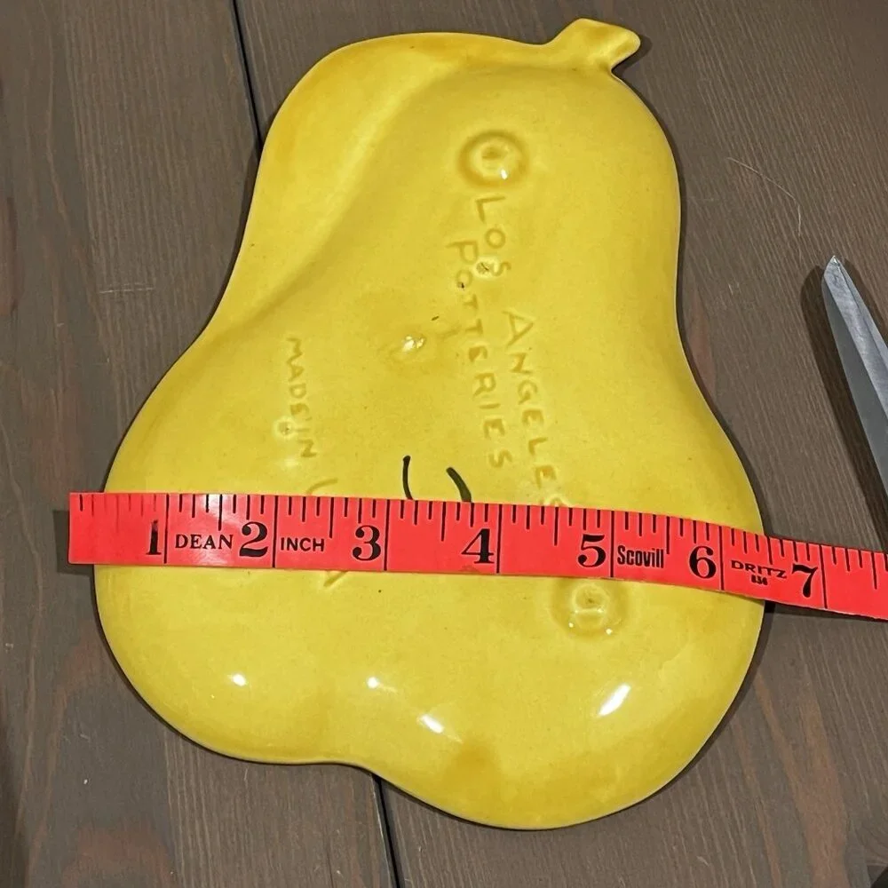los angeles pottery approximately hand